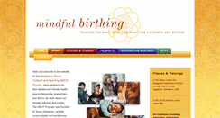 Desktop Screenshot of mindfulbirthing.org